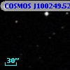 COSMOS J100249.52+013959.4