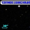 COSMOS J100249.09+014000.5