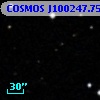 COSMOS J100247.75+013951.4