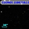 COSMOS J100250.51+013946.3