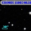 COSMOS J100240.50+013929.8