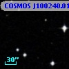 COSMOS J100240.01+013928.6