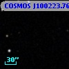 COSMOS J100223.76+013927.1