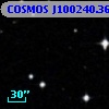 COSMOS J100240.36+013926.0