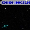COSMOS J100252.07+013925.0