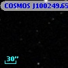 COSMOS J100249.65+013924.0