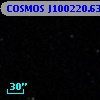 COSMOS J100220.63+013912.0