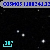 COSMOS J100241.32+013912.9