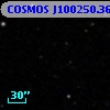 COSMOS J100250.36+013912.5