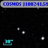 COSMOS J100241.58+013906.6