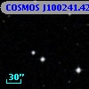 COSMOS J100241.42+013905.3