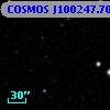 COSMOS J100247.70+013902.8