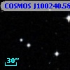 COSMOS J100240.58+013901.7