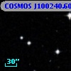 COSMOS J100240.60+013854.6