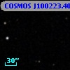 COSMOS J100223.40+013853.3