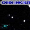 COSMOS J100240.59+013848.3