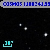 COSMOS J100241.88+013849.3