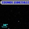 COSMOS J100250.53+013848.2