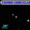 COSMOS J100242.18+013847.0