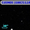COSMOS J100251.58+013842.7