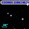 COSMOS J100240.24+013841.4