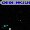 COSMOS J100250.93+013838.9