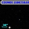 COSMOS J100250.88+013836.2