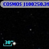 COSMOS J100250.38+013824.1