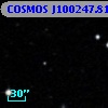 COSMOS J100247.81+013819.6