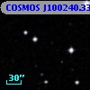 COSMOS J100240.33+013823.7