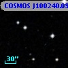 COSMOS J100240.09+013818.2