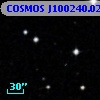 COSMOS J100240.02+013816.5