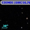 COSMOS J100216.76+013817.6