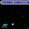 COSMOS J100252.26+013815.6