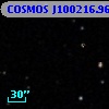 COSMOS J100216.96+013814.5