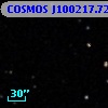 COSMOS J100217.72+013814.2