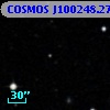 COSMOS J100248.27+013806.5