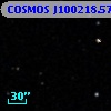 COSMOS J100218.57+013805.3
