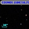 COSMOS J100216.75+013800.8