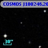 COSMOS J100248.20+013800.2