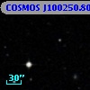 COSMOS J100250.80+013754.5