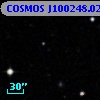 COSMOS J100248.02+013753.7