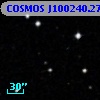 COSMOS J100240.27+013747.2
