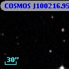 COSMOS J100216.95+013744.3