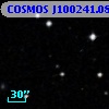 COSMOS J100241.08+013743.8