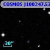COSMOS J100247.53+013751.2