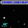 COSMOS J100248.65+013740.0