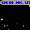 COSMOS J100247.57+013741.4