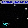 COSMOS J100242.00+013739.1