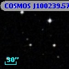 COSMOS J100239.57+013737.5